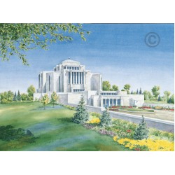 Cardston Alberta Temple Recommend Holder