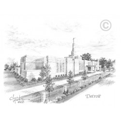 Detroit Michigan Temple Recommend Holder