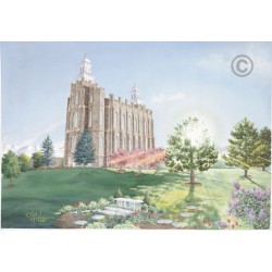 Logan Utah Temple Recommend Holder