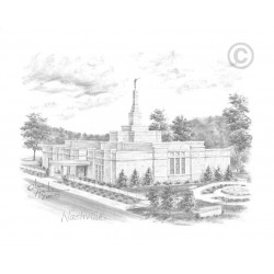 Nashville Tennessee Temple Recommend Holder