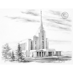 Rexburg Idaho Temple Recommend Holder