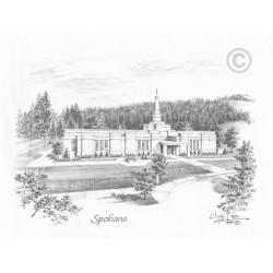 Spokane Washington Temple Recommend Holder