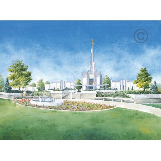 Denver Colorado Temple Painting