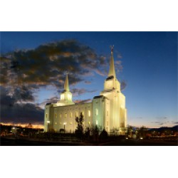 Brigham City Utah Temple Recommend Holder